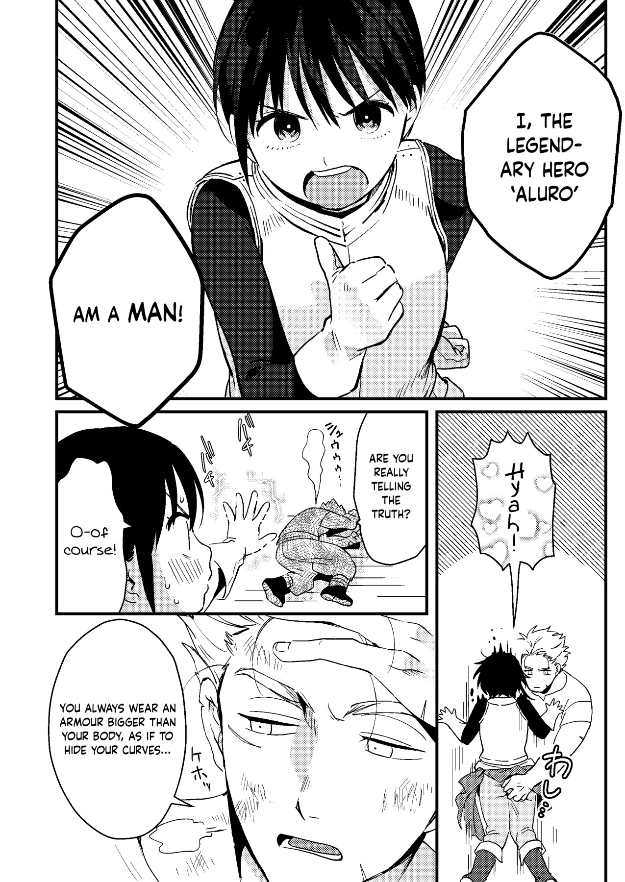 Hentai Manga Comic-Marriage Proposal to the Hero (Actually ♀) When the World Is at Peace-Read-6